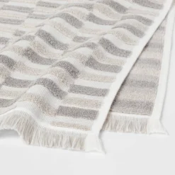 Checkerboard Towel Gray/White - Threshold™ -Fradel & Spies GUEST f78af8d2 97f3 4a95 b671 49a5d0fa1c3e