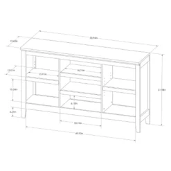 32" Carson Horizontal Bookcase With Adjustable Shelves - Threshold -Fradel & Spies GUEST f881ab9a 25cd 41d7 9c39 58602d8adf48