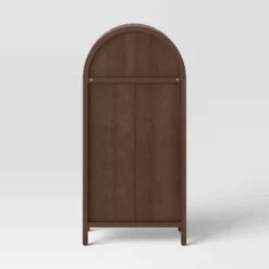 Woven Arched Wood Cabinet - Threshold™ -Fradel & Spies GUEST fa926ceb 7db8 4e5f b8a9 35f062fec869