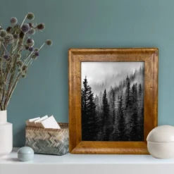 8" X 10" Rounded Corner Frame Golden Walnut - Threshold™ -Fradel & Spies GUEST fdf948d0 d278 4a79 b63a df34cccb97f6