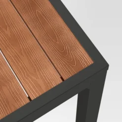 Bryant 6 Person Faux Wood Rectangle Patio Dining Table - Gray/Natural Wood - Threshold™ 7 Bryant 6 Person Faux Wood Rectangle Patio Dining Table - Gray/Natural Wood - Threshold™ -Fradel & Spies GUEST fe0a4618 2959 4bc4 8d9a 99dfcf05fb48